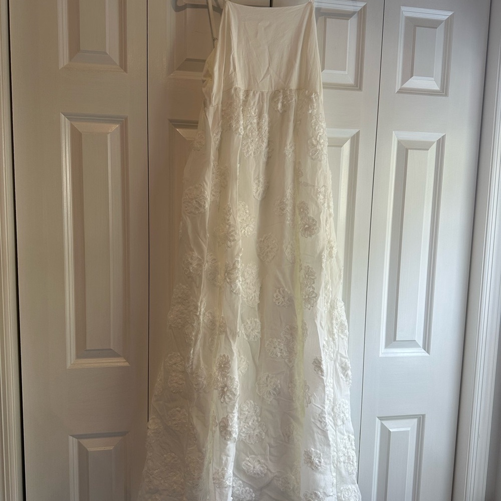 Petal & Pup White Floral Dress